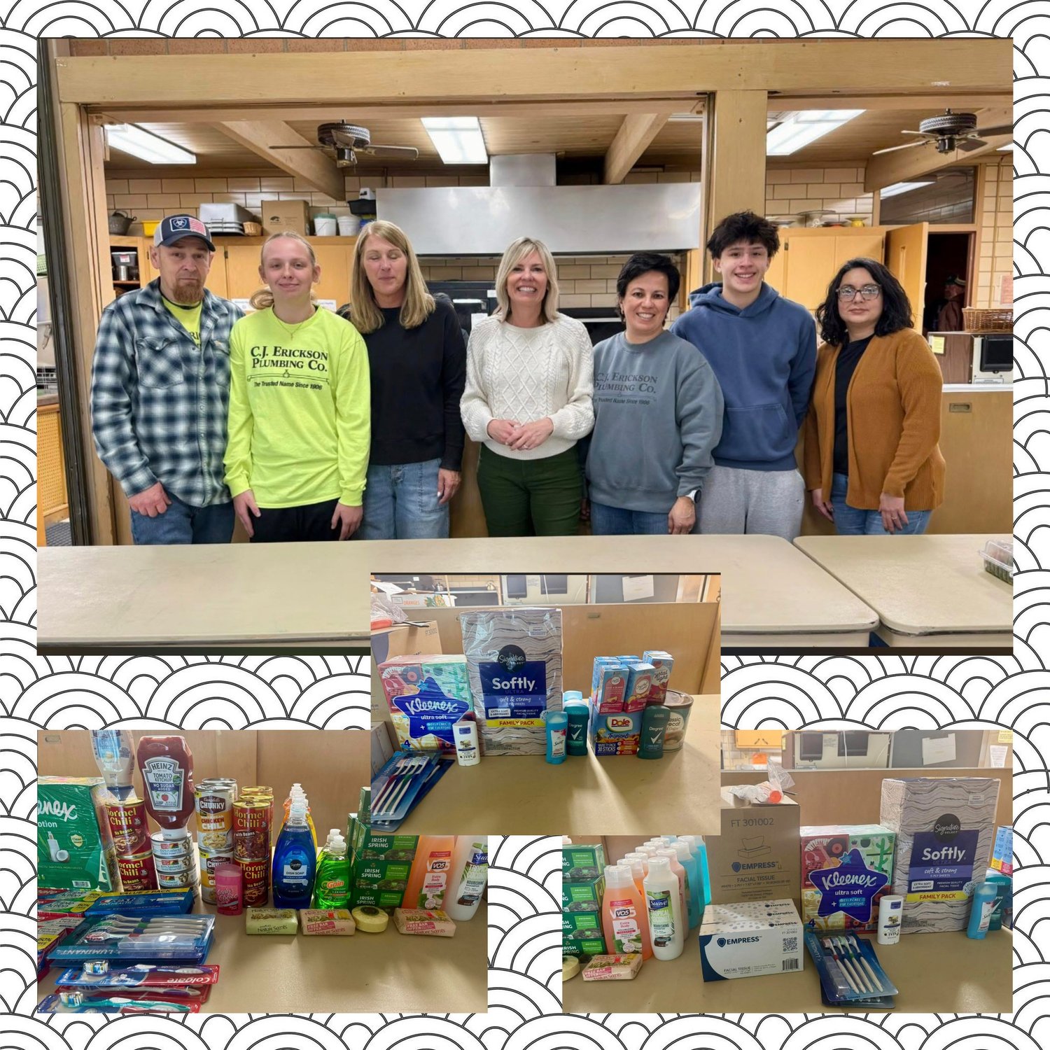 C.J. Erickson Plumbing Co. volunteers and donated supplies, from the original Almost Home Chicago blog post